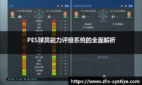 PES球员能力评级系统的全面解析